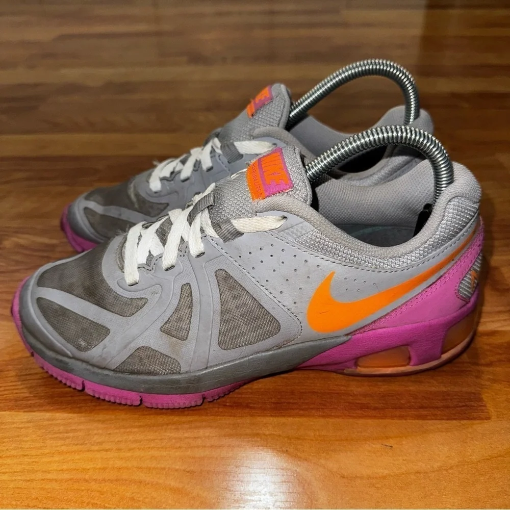 Nike Air Max Sneakers Women 8.5 Run Lite 5 Running Shoes Gray Trainer 631664-003